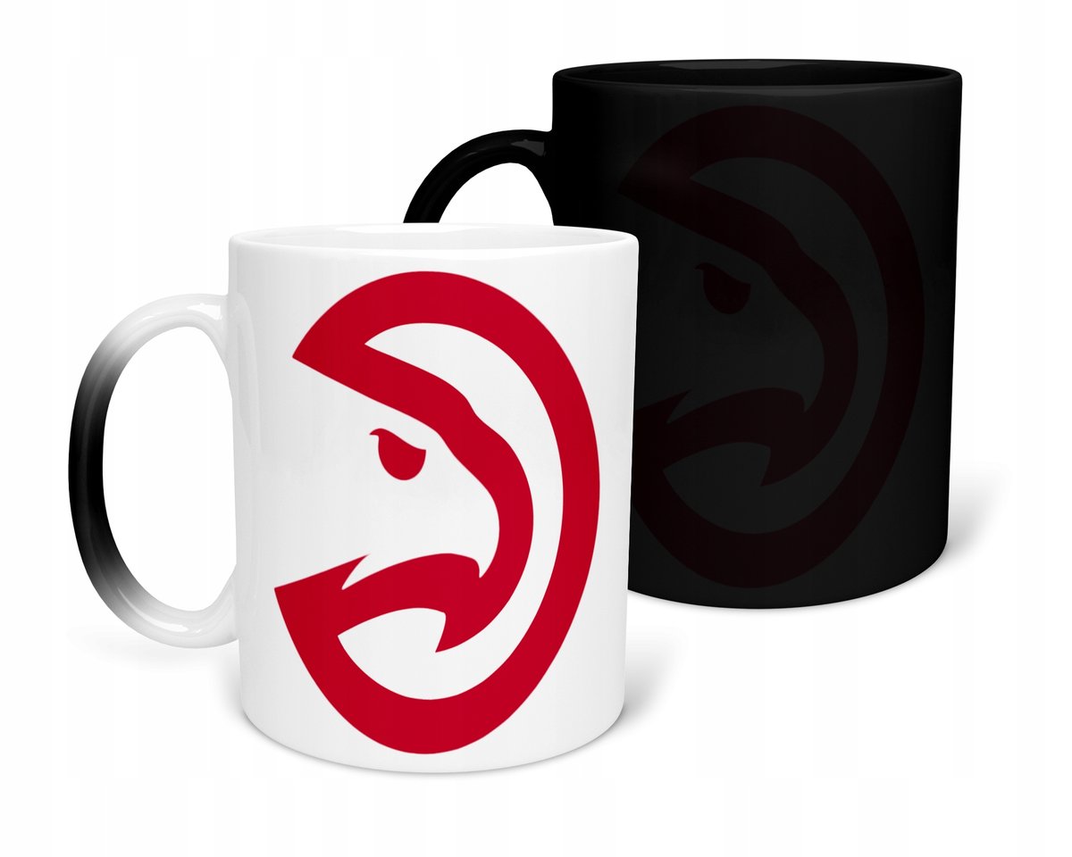 KUBEK MAGICZNY Z NADRUKIEM-PREZENT ATLANTA HAWKS RÓŻNE WZORY DO WYBORU+IMIĘ