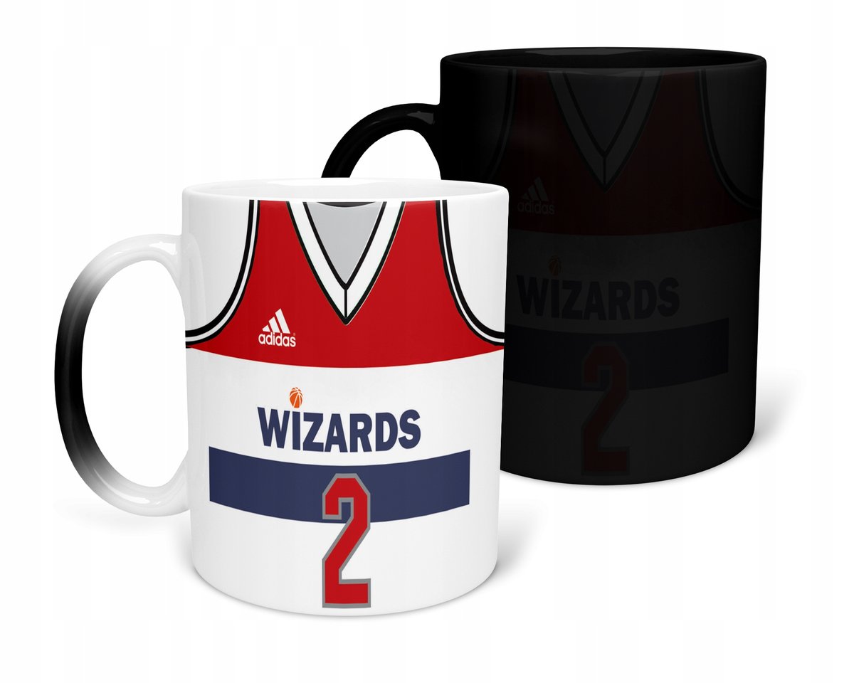 KUBEK MAGICZNY Z NADRUKIEM-PREZENT WIZZARDS NBA RÓŻNE WZORY DO WYBORU+IMIĘ