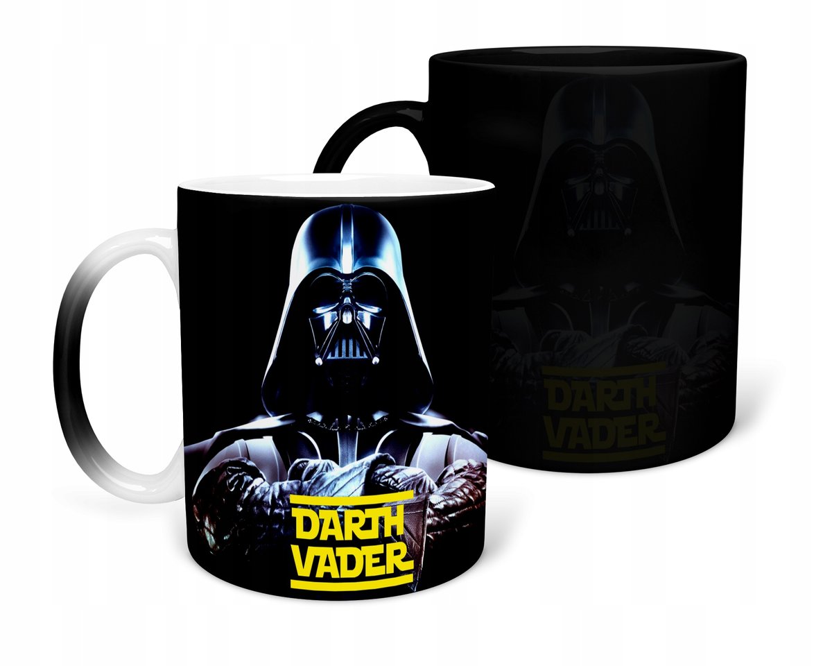 KUBEK MAGICZNY Z NADRUKIEM- PREZENT STAR WARS RÓŻNE WZORY DO WYBORU+IMIĘ