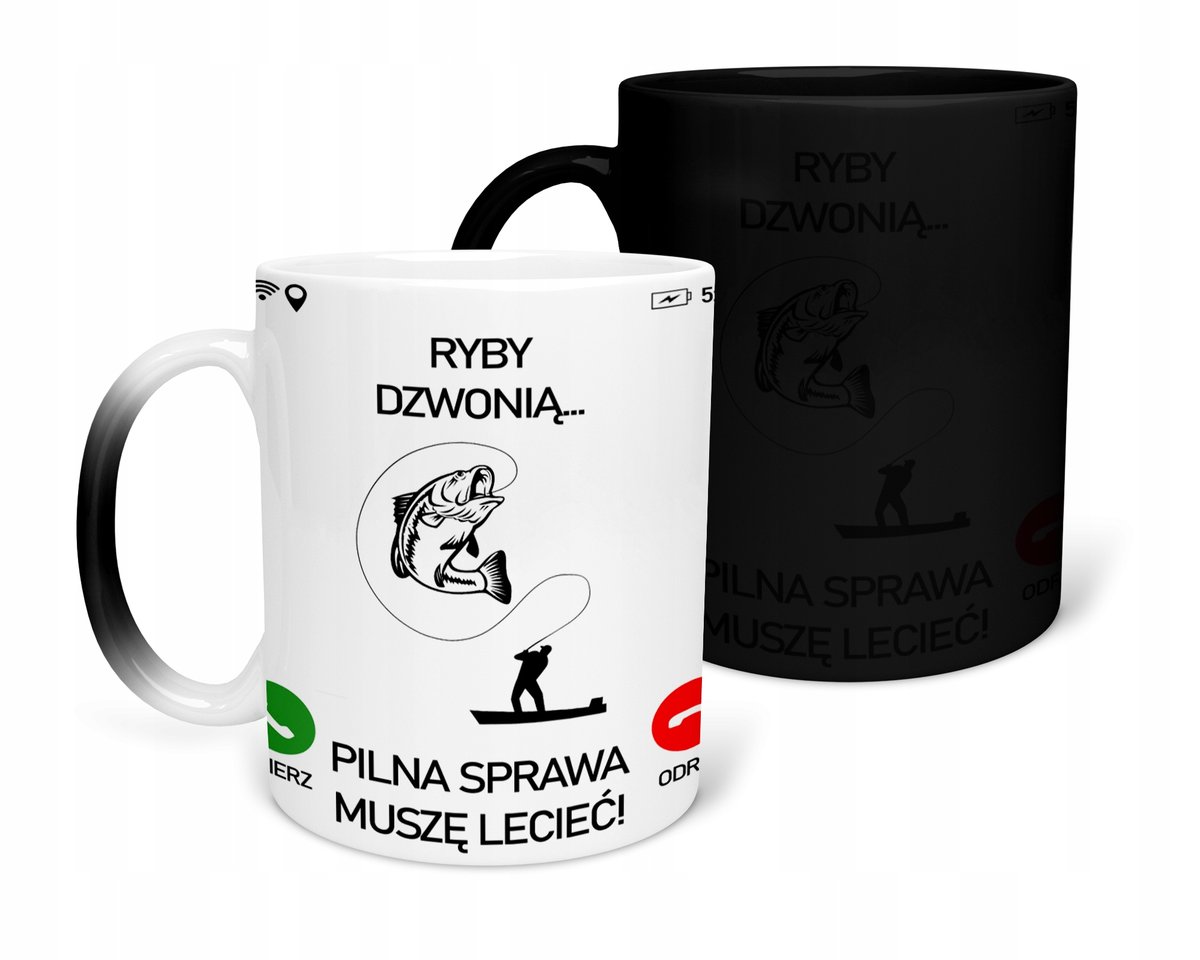 KUBEK MAGICZNY Z NADRUKIEM-PREZENT ŚMIESZNE RÓŻNE WZORY DO WYBORU+IMIĘ