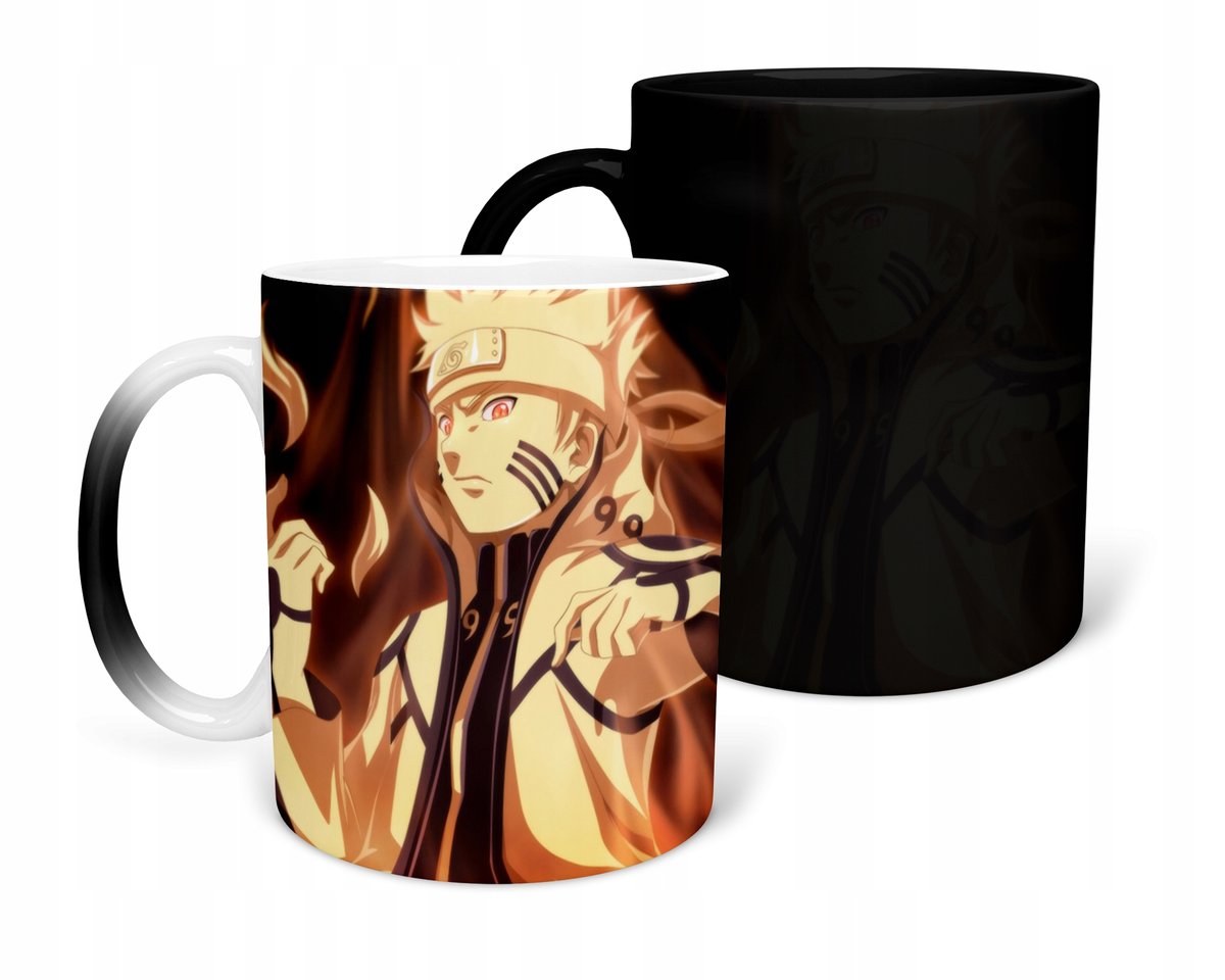 KUBEK MAGICZNY Z NADRUKIEM-PREZENT DRAGONBALL RÓŻNE WZORY DO WYBORU+ IMIĘ