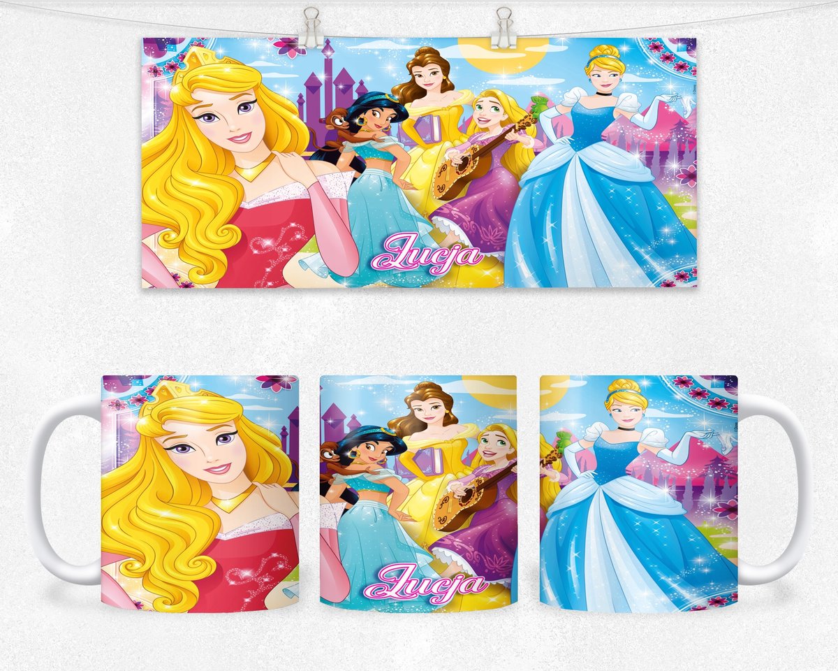 KUBEK Z NADRUKIEM- KSIĘŻNICZKI +IMIĘ