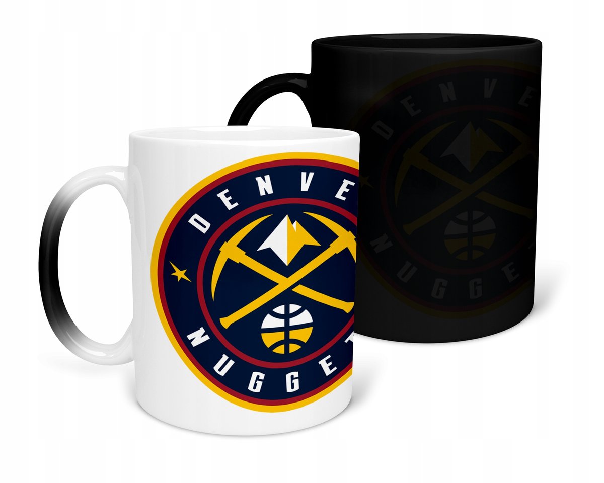 KUBEK MAGICZNY Z NADRUKIEM-PREZENT DENVER NBA RÓŻNE WZORY DO WYBORU+IMIĘ