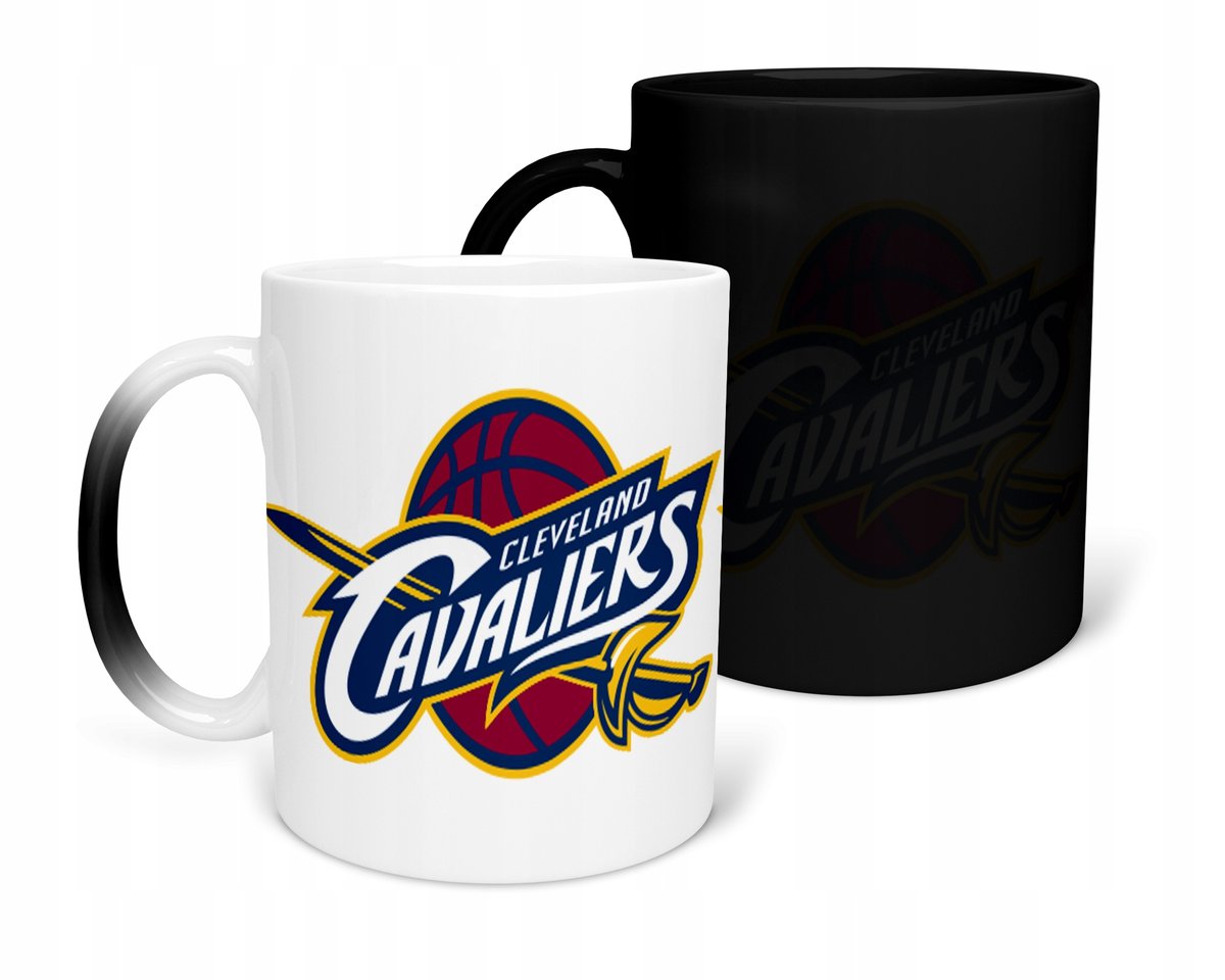 KUBEK MAGICZNY Z NADRUKIEM-PREZENT NBA CLEVELAND RÓŻNE WZORY DO WYBORU+IMIĘ