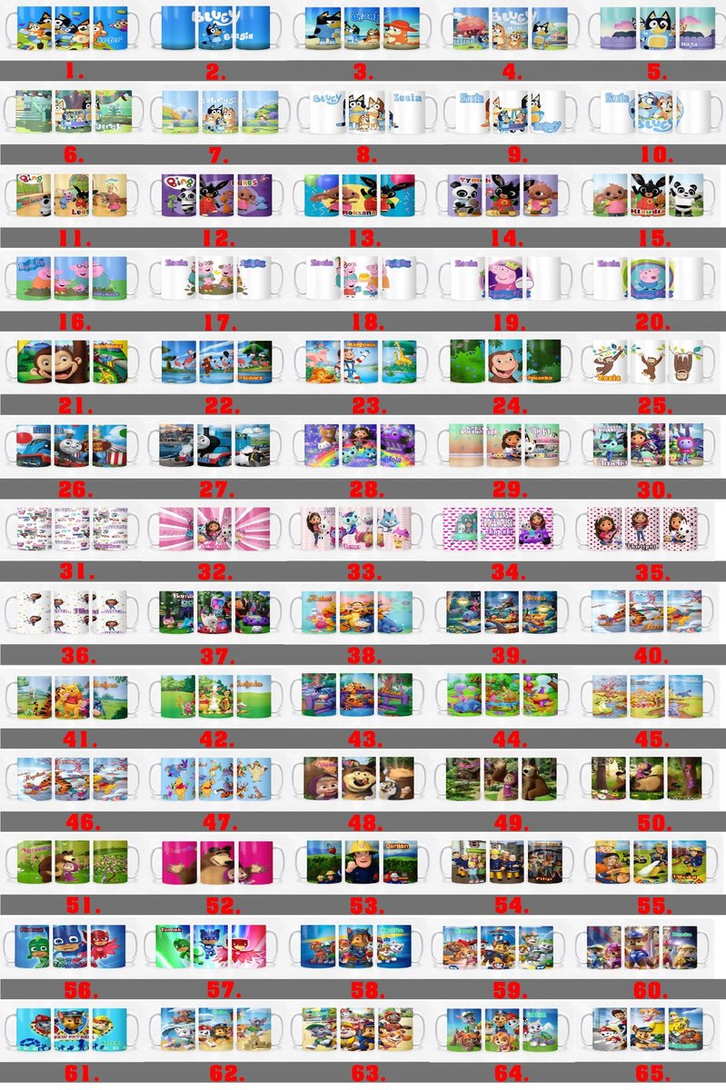 KUBEK MAGICZNY Z NADRUKIEM-PREZENT GRINCH ŚWIĘTA RÓŻNE WZORY DO WYBORU+IMIĘ