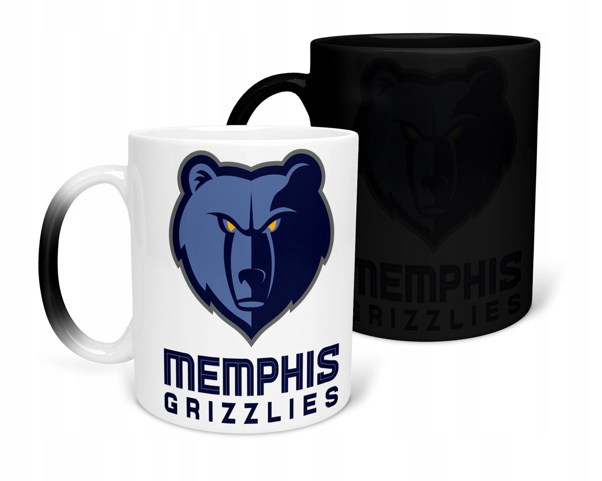 KUBEK MAGICZNY Z NADRUKIEM-PREZENT GRIZZLES NBA RÓŻNE WZORY DO WYBORU+IMIĘ