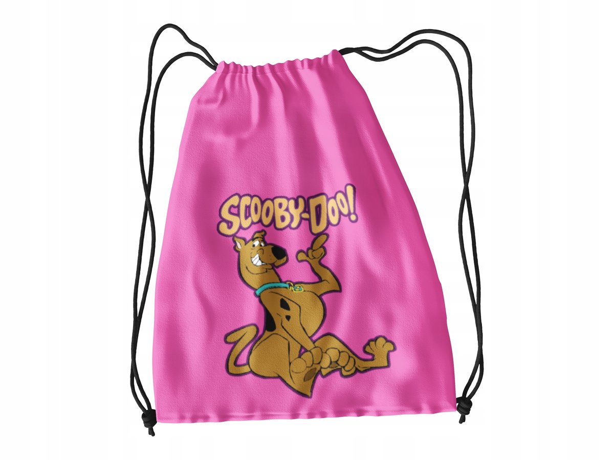 WOREK DO SZKOŁY WF/BUTY SCOOBY DOO + IMIĘ