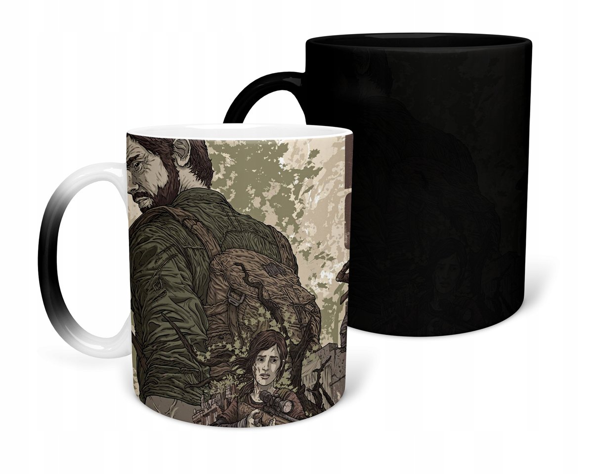 KUBEK MAGICZNY Z NADRUKIEM- PREZENT LAST OF US RÓŻNE WZORY DO WYBORU+IMIĘ