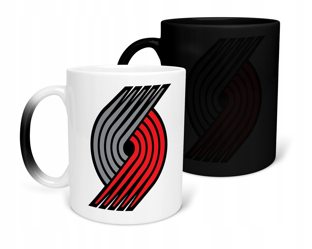 KUBEK MAGICZNY Z NADRUKIEM-PREZENT PORTLAND NBA RÓŻNE WZORY DO WYBORU+IMIĘ