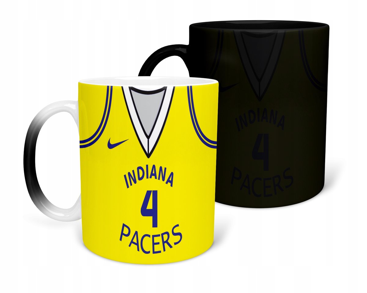 KUBEK MAGICZNY Z NADRUKIEM-PREZENT INDIANA NBA RÓŻNE WZORY DO WYBORU+IMIĘ