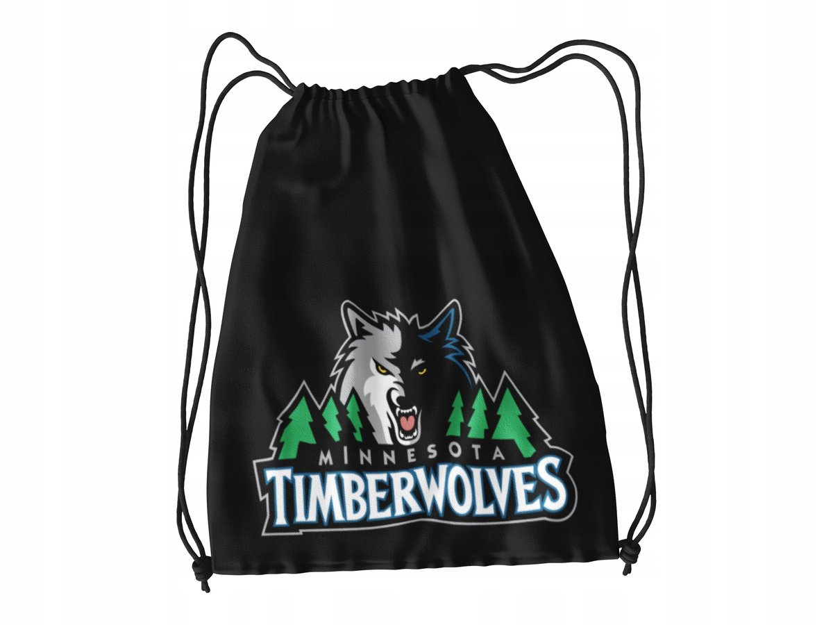 WOREK DO SZKOŁY WF/BUTY MINNESOTA TIMBERWOLVE+IMIĘ
