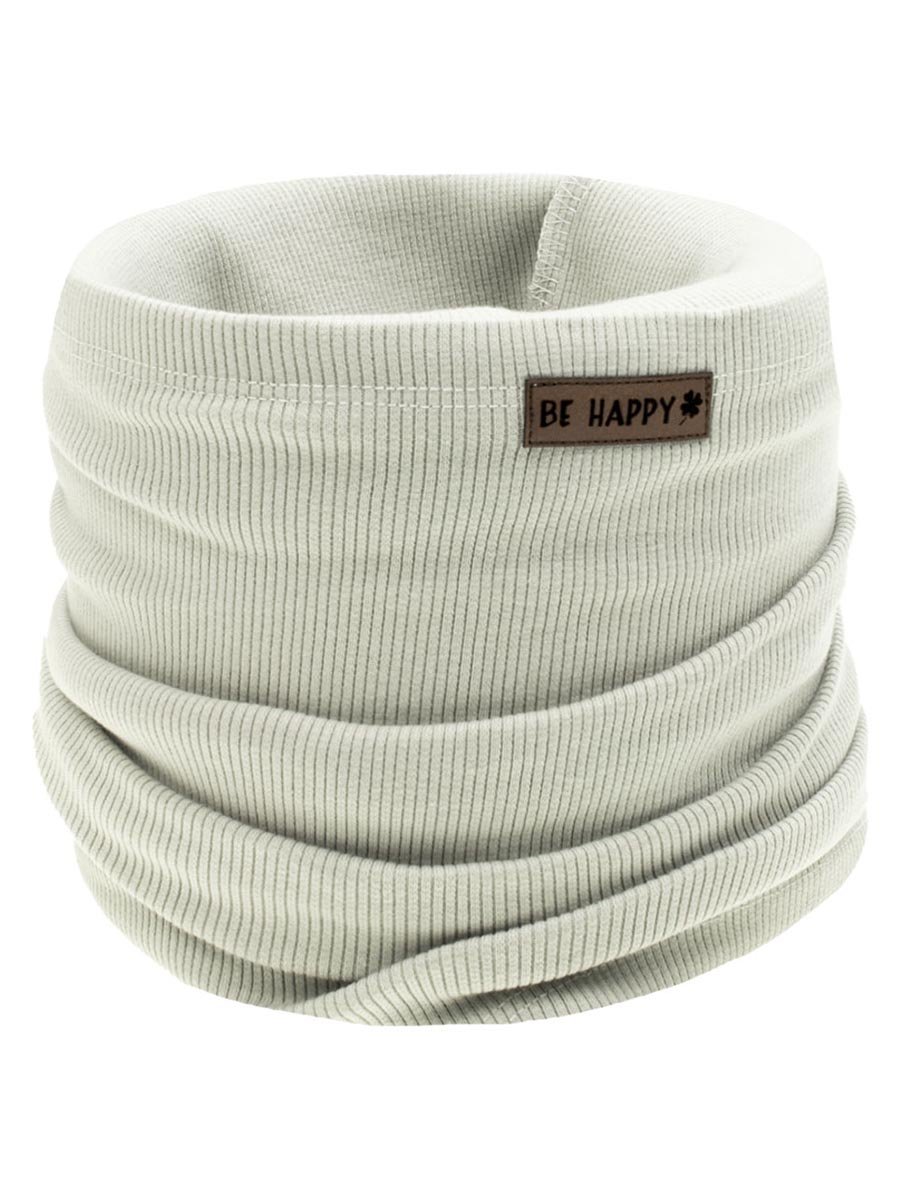 Dziecięcy komin prążkowany oliwkowy Nicol,r.86