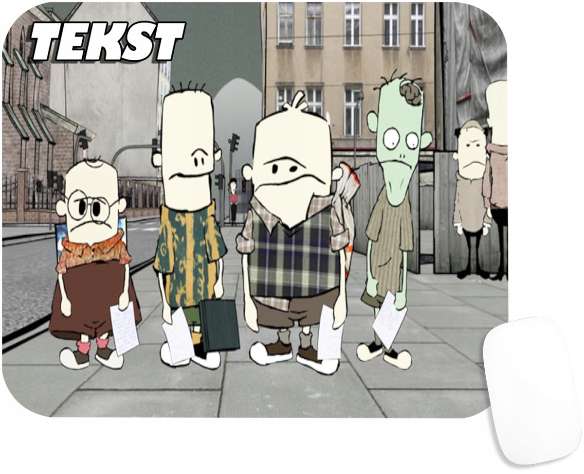 PODKŁADKA POD MYSZKĘ Z NADRUKIEM CZESIO MAŚLANA WZORY-TEKST -20X24