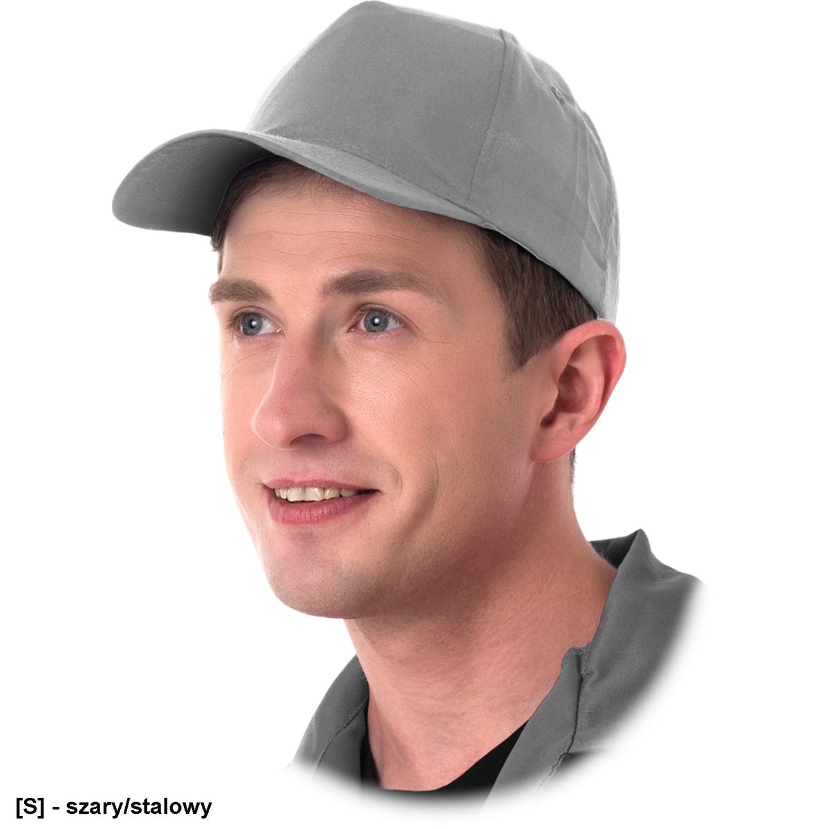 Czapka - kolor szary/stalowy