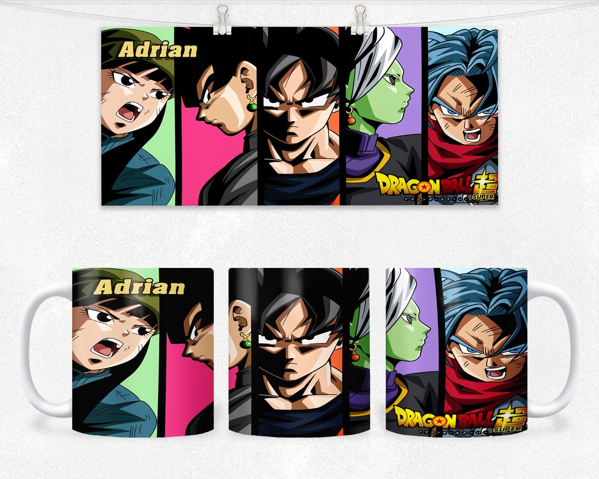KUBEK Z NADRUKIEM - DRAGON BALL ANIME +IMIĘ