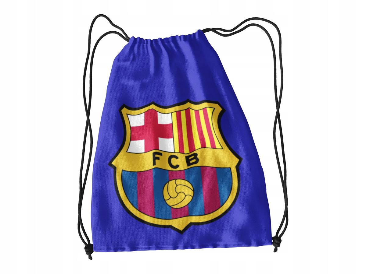 WOREK DO SZKOŁY WF/BUTY FC BARCELONA + IMIĘ