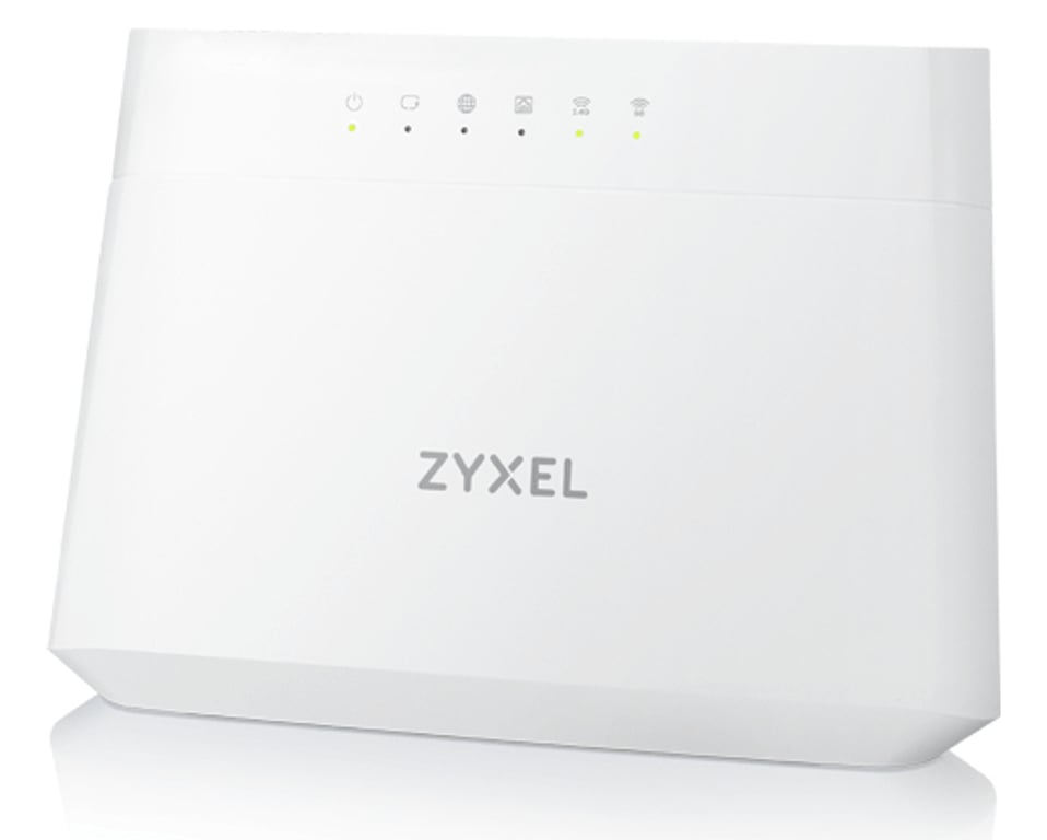 Zyxel VMG3625-T50B router bezprzewodowy Gigabit Ethernet Dual-band (2.4 GHz/5 GHz) Biały