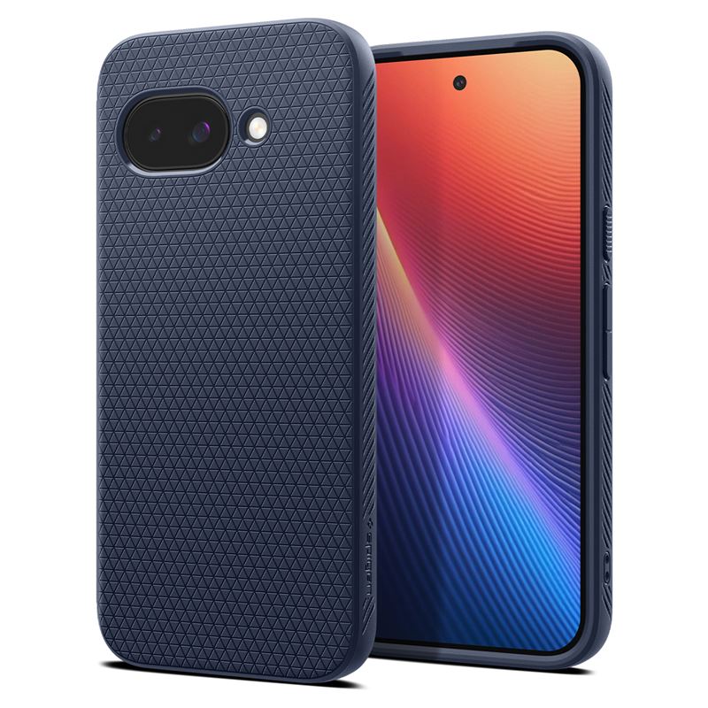 Spigen Etui Liquid Air do Google Pixel 9a, granatowe