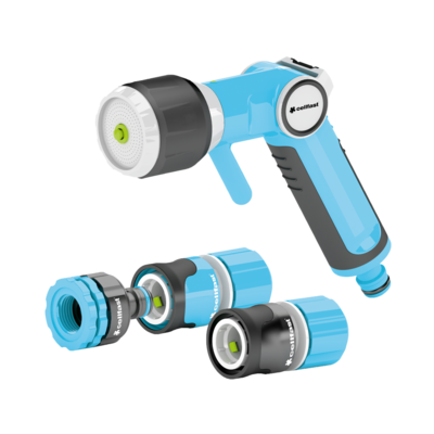 Cellfast Zestaw ze zraszaczem pistoletowym wielofunkcyjnym 1/2