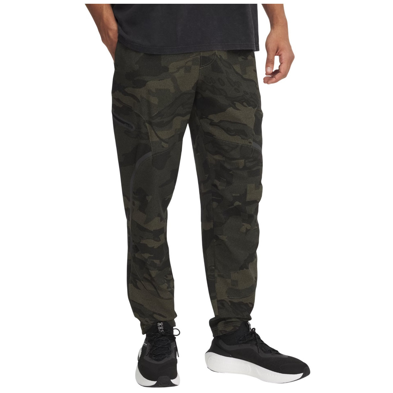 Spodnie męskie Under Armour Unstoppable Cargo Pant Rozmiar: L / Kolor: ciemnozielony