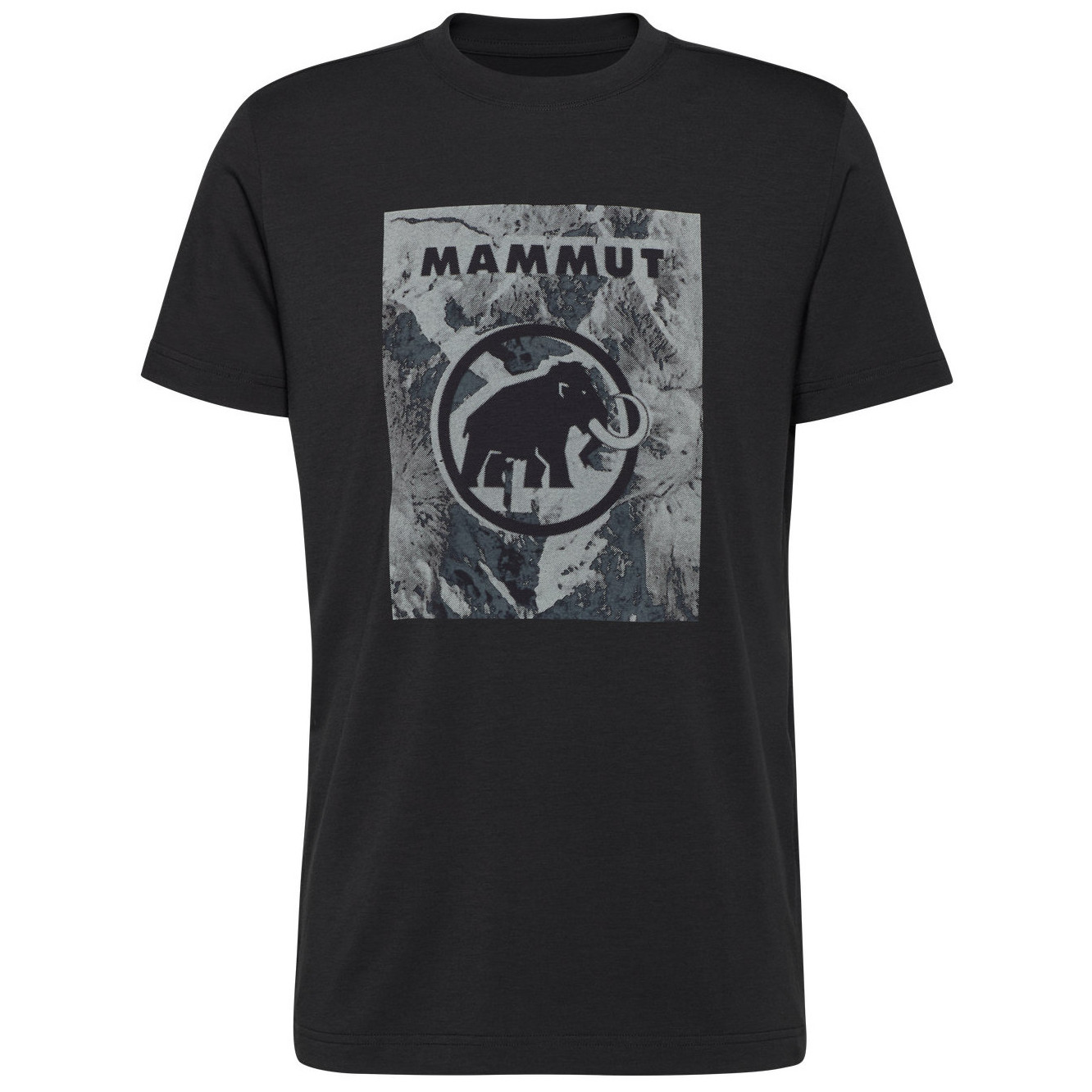 Koszulka męska Mammut Trovat T-Shirt Men Mammut Rozmiar: XXL / Kolor: czarny/szary