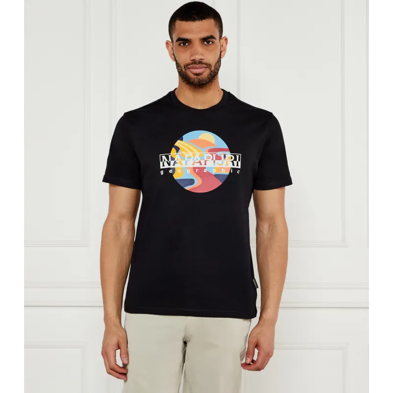 Napapijri T-shirt S-VALDOR SS Relaxed fit