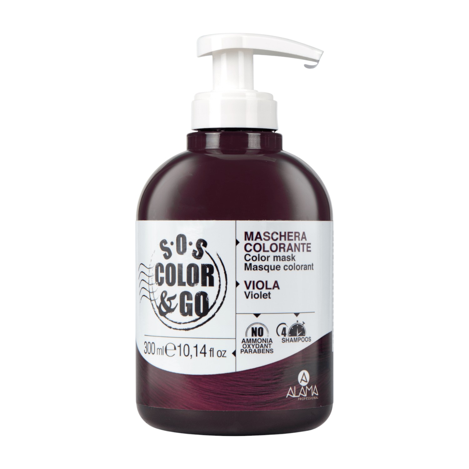 Alama Color&Go Maska koloryzująca, Violet
