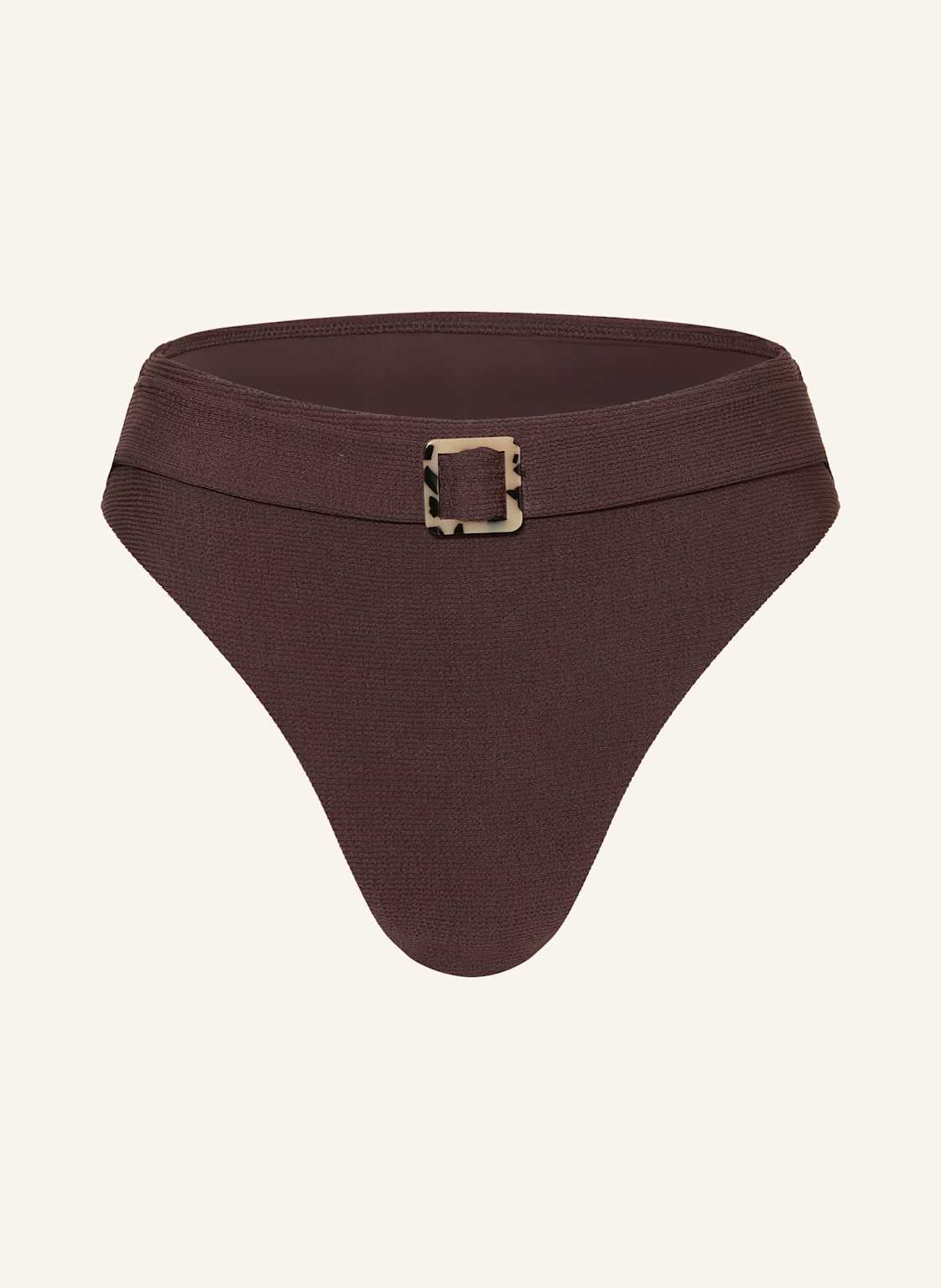 Cyell Dół Od Bikini Z Wysokim Stanem Wavy Brown braun