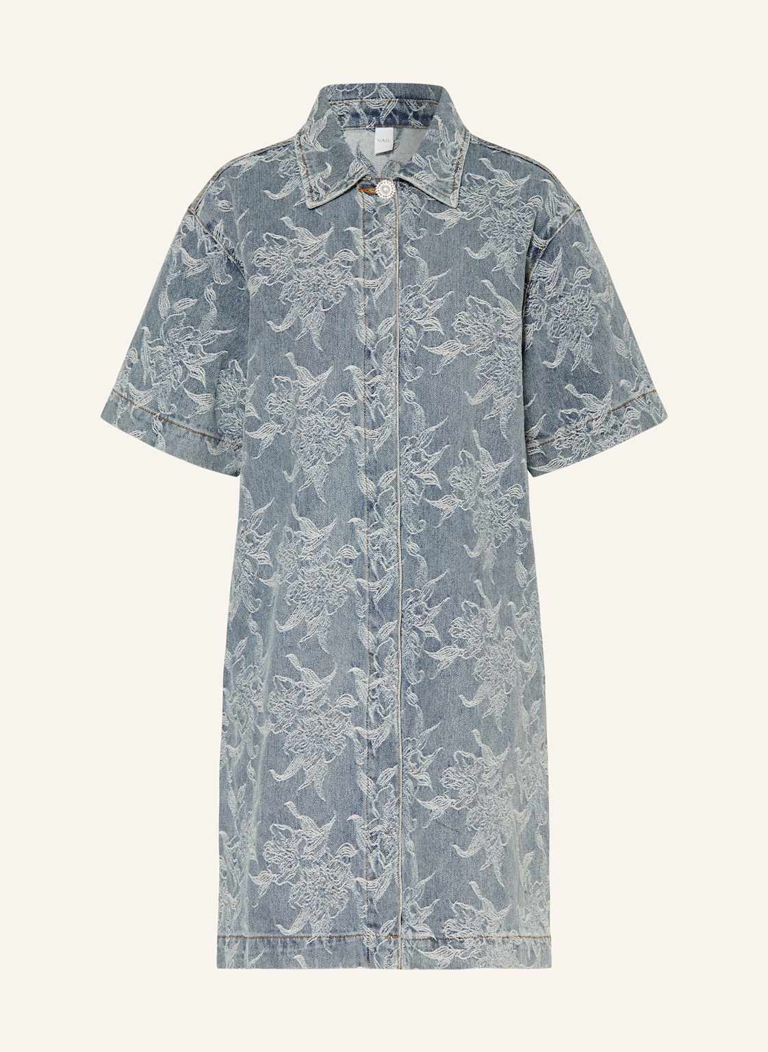 Y.A.S. Sukienka Jeansowa blau