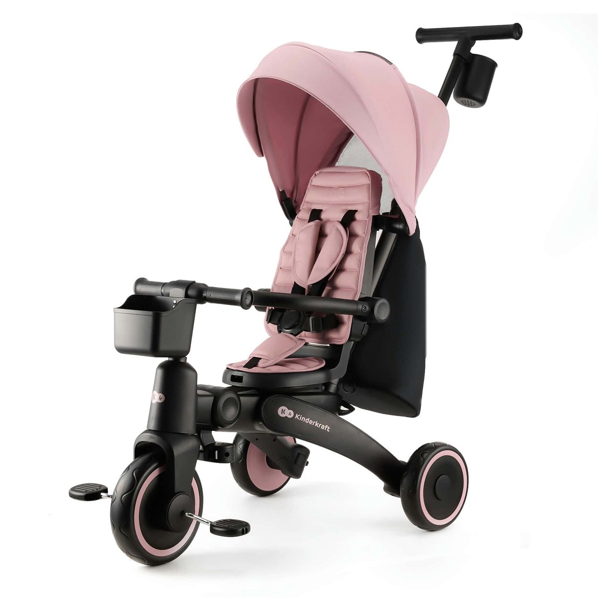 Kinderkraft Rowerek trójkołowy JAZZ 2 CANDY PINK