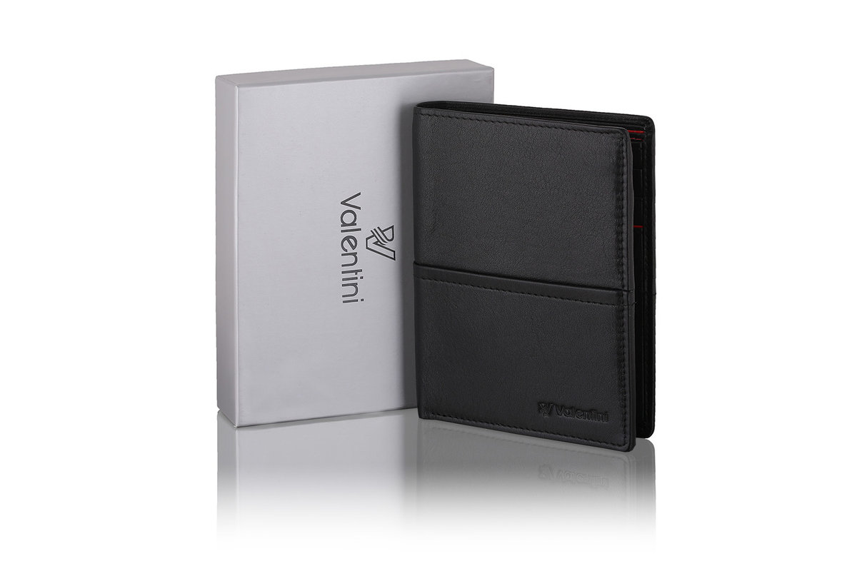 Etui na wizytówki Valentini 154-667 Ferrari Red & Black