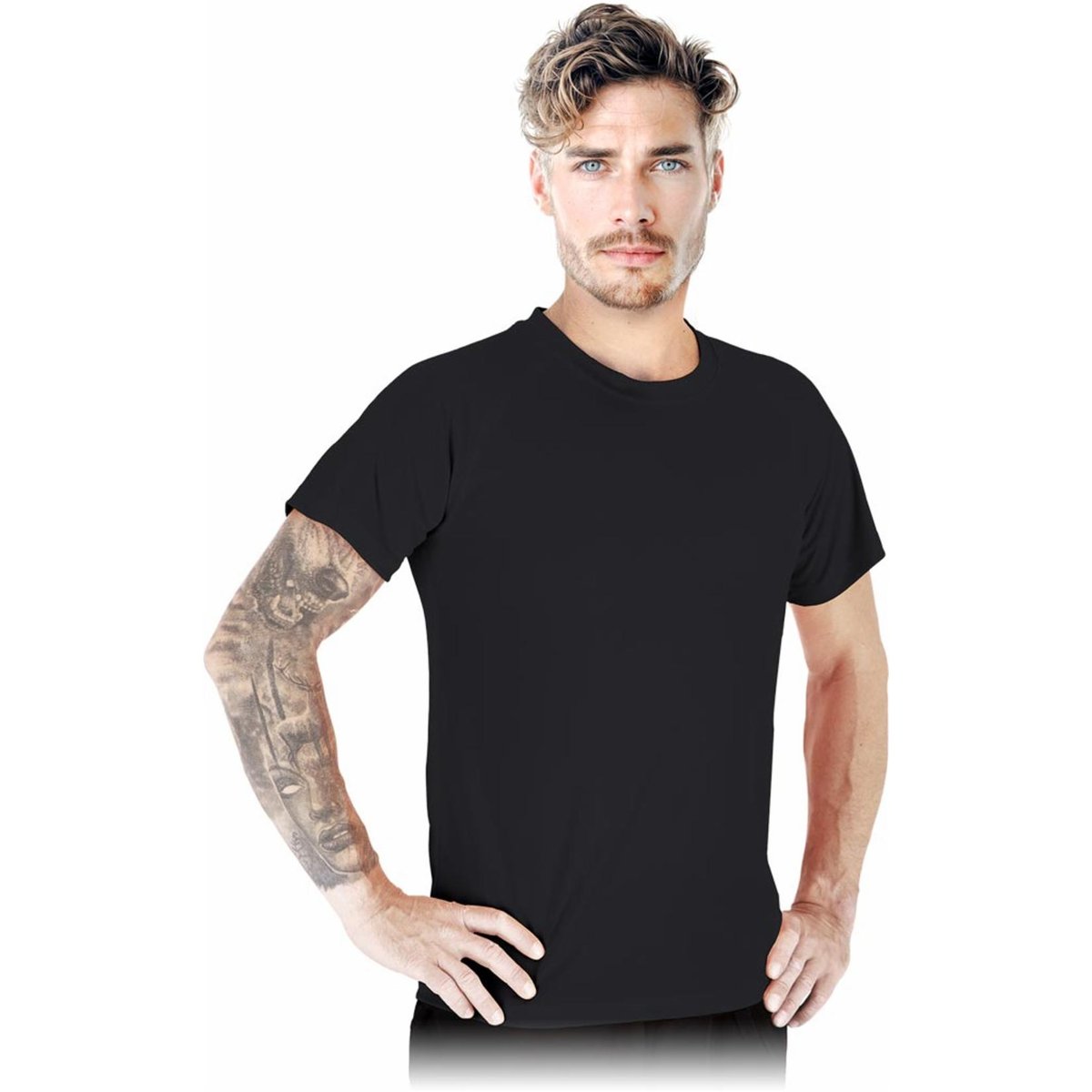 T-shirt kolor czarny 3XL