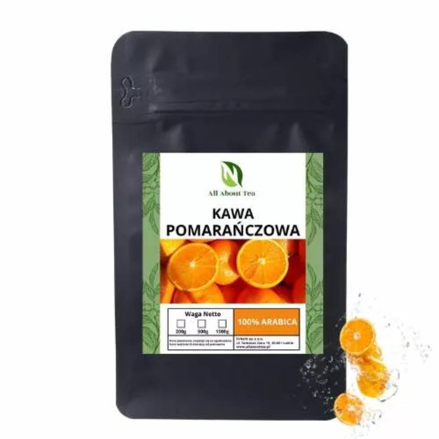 Kawa smakowa Mielona POMARAŃCZOWA 100 % Arabica