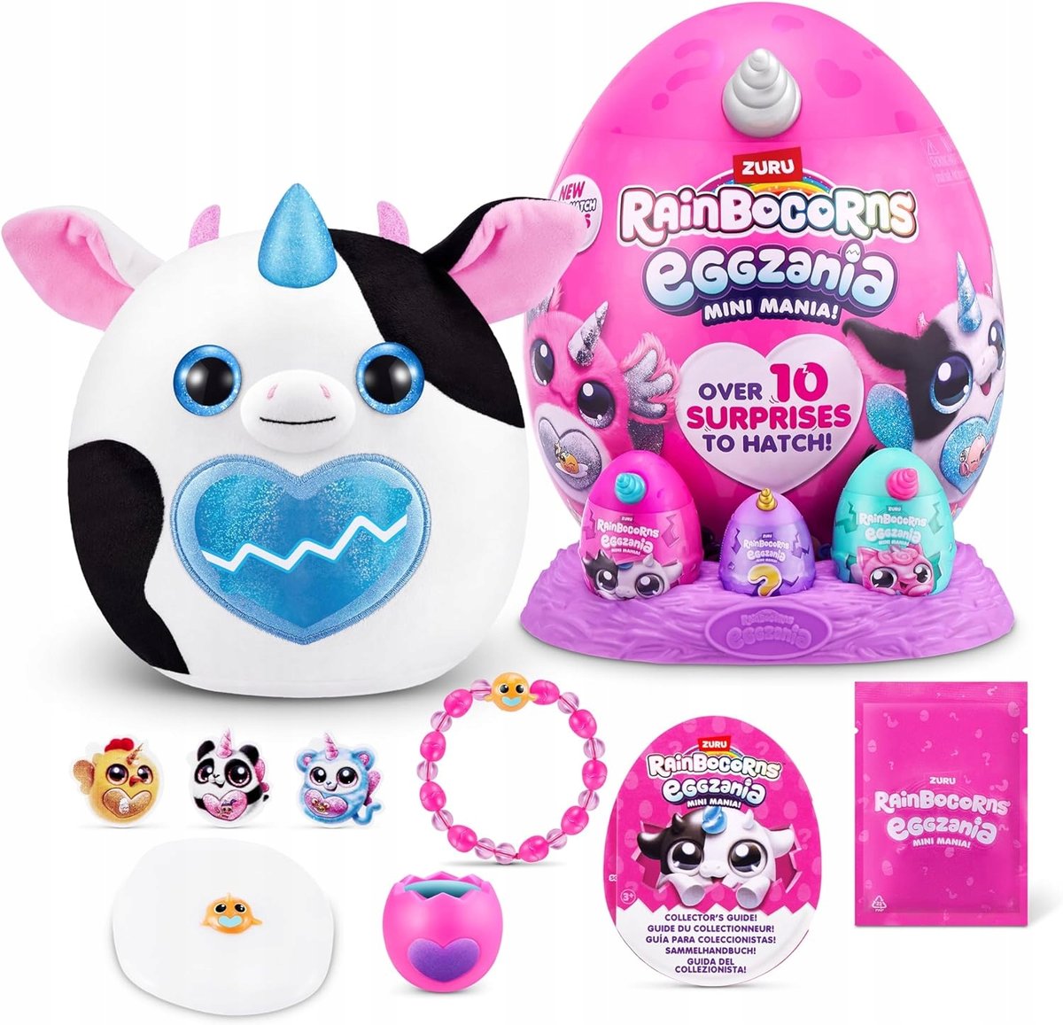 Rainbocorns Jajo Niespodzianka Puppycorn Surprise Pluszak Krowa Jednorożec