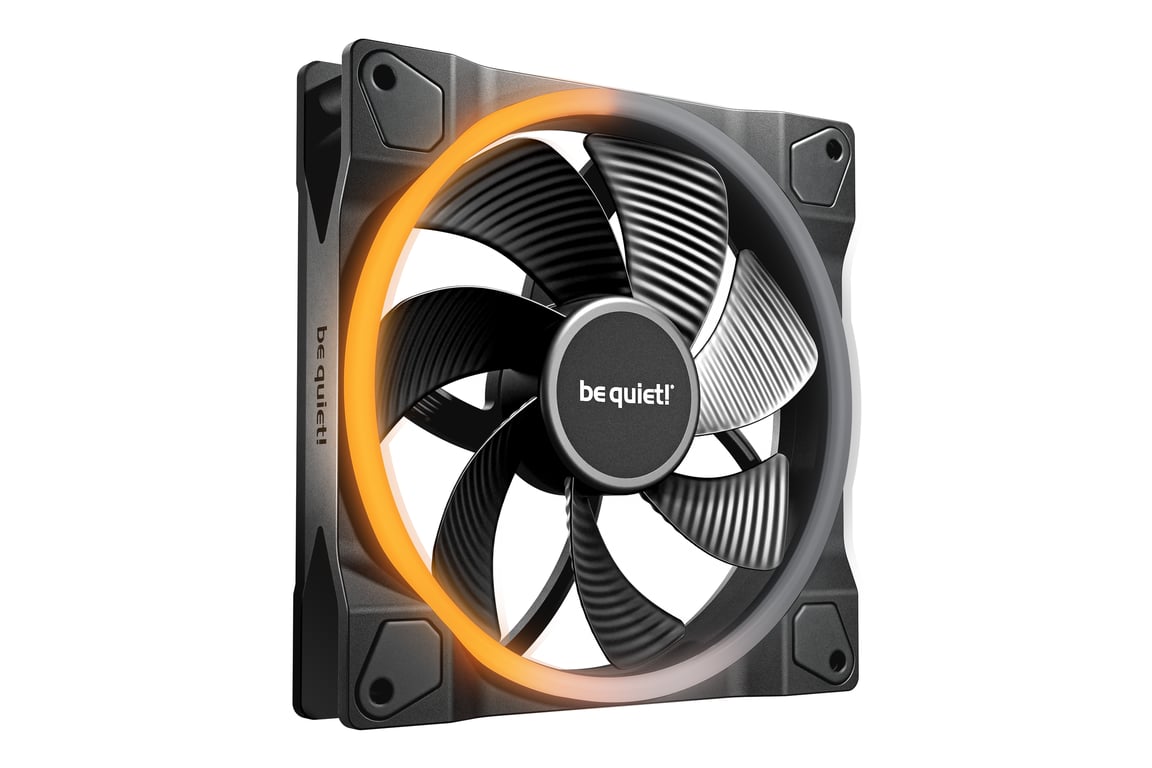 be quiet! Light Wings 140 mm PWM Reverse Black Obudowa komputera Wentylator 14 cm Czarny 1 szt. BL134