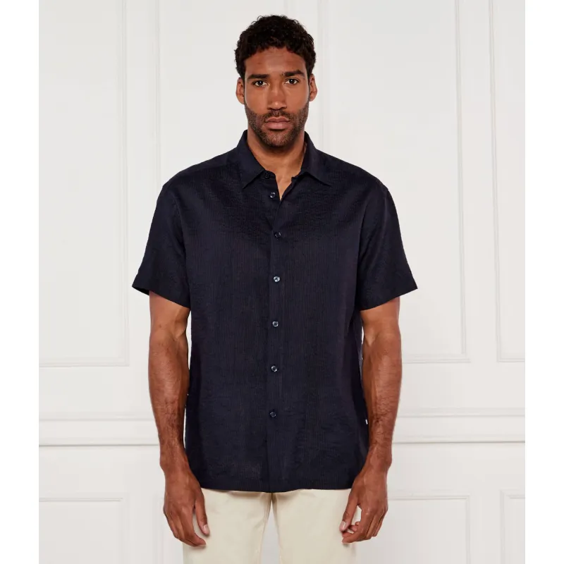 BOSS BLACK Lniana koszula C-CORY-SH-252 Relaxed fit