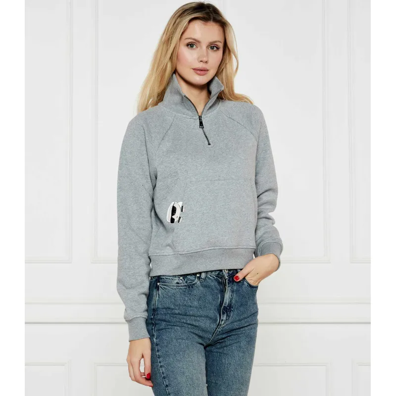 Karl Lagerfeld Bluza IKON PEAK-A-BOO Relaxed fit