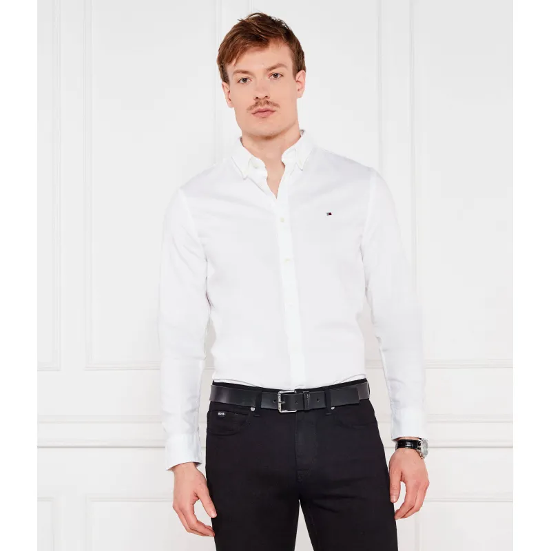Tommy Hilfiger Koszula FLEX DOBBY Slim Fit