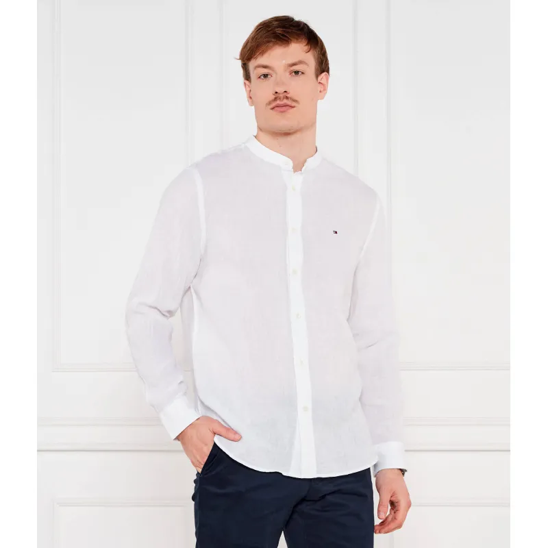 Tommy Hilfiger Lniana koszula | Regular Fit