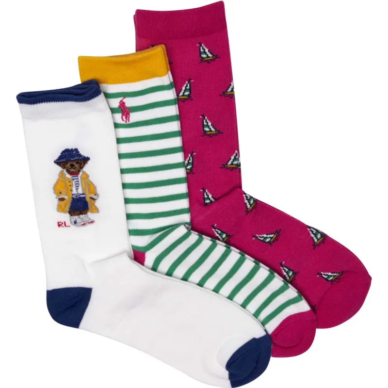 POLO RALPH LAUREN Skarpety 3-pack