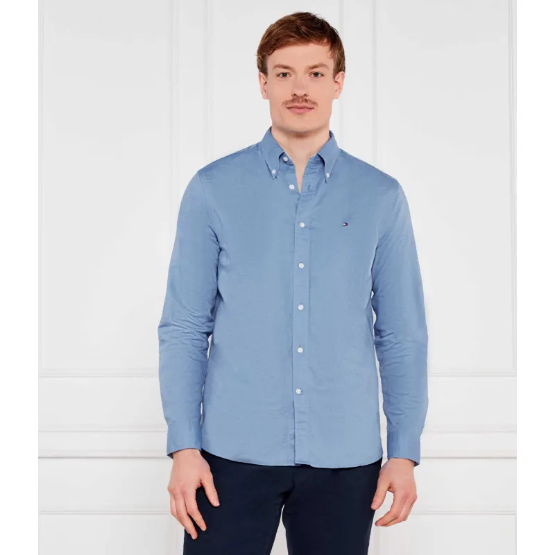 Tommy Hilfiger Koszula | Regular Fit | z dodatkiem lnu