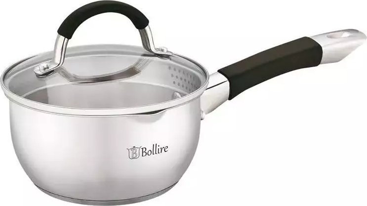 Sourcing POT 16CM 1.4L TRENTO BR-2401 STAINLESS