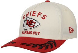 NFL Draft Cap Kansas City Shiefs by New Era, biało-czerwony, One Size