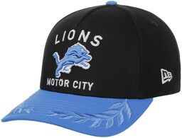 NFL Draft Cap Detroit Lions by New Era, czarno-niebieski, One Size