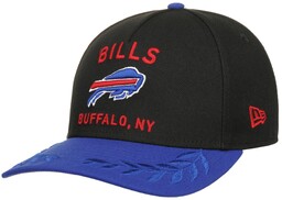 NFL Draft Cap Buffalo Bills by New Era, czarno-niebieski, One Size