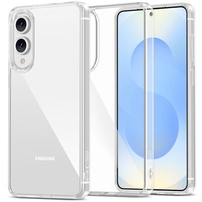 Etui TECH-PROTECT FlexAir Hybrid do Samsung Galaxy S25 Edge Przezroczysty