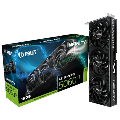 PALIT GeForce RTX 5060 Ti Infinity 3 16GB DLSS 4 NE7506T019T1-GB2061S