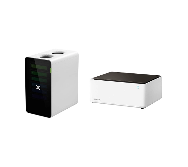 xTool Grawerka laserowa 2w1 xTool M1 10W + Pochłaniacz dymu xTool SafetyPro AP2