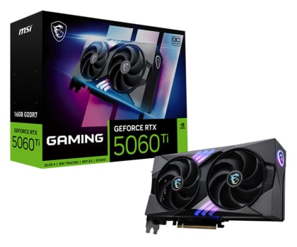 MSI GeForce RTX 5060 Ti Gaming OC 16GB GDDR7 DLSS4