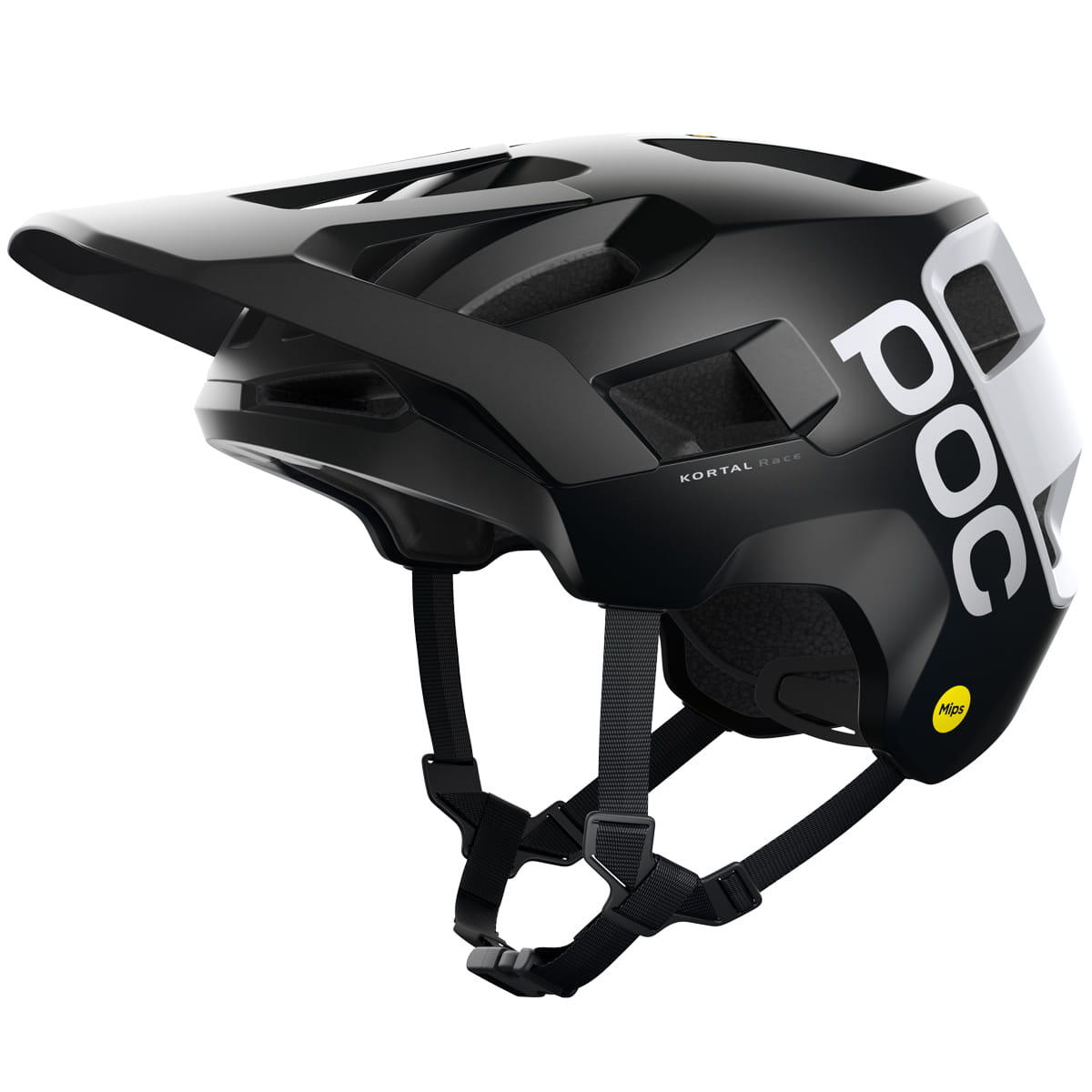 POC Kortal Race MIPS Helmet, uranium black matt/hydrogen white M/L | 55-58cm 2021 Kaski rowerowe PC105218420MLG1